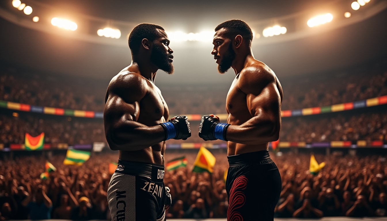 découvrez le premier show de la pfl en afrique avec corey anderson et aj mckee. assistez à un combat palpitant alors que les tensions entre ces deux stars semblent se dissiper. ne manquez pas cet événement marquant dans le monde des arts martiaux!