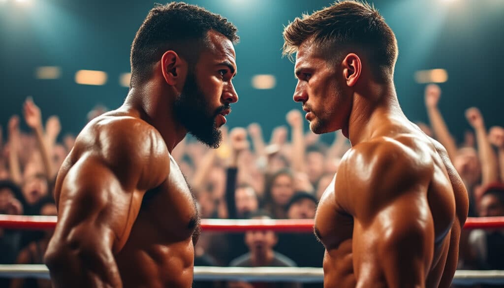 Maxi Hughes et Archie Sharp se confrontent pour dessiner leur avenir mutuel assistez à un combat captivant entre maxi hughes et archie sharp, deux boxeurs déterminés à tracer leur avenir. découvrez qui s'imposera et sera prêt à franchir une nouvelle étape dans sa carrière. un affrontement prometteur à ne pas manquer !