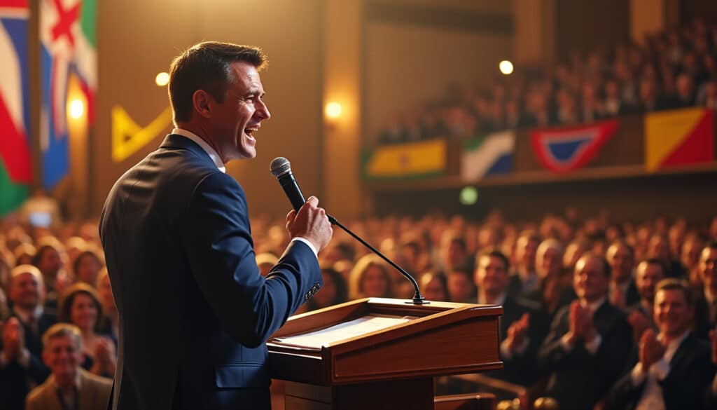Paul Dena : un discours émouvant qui célèbre sa victoire découvrez le discours poignant de paul dena, qui célèbre avec passion sa victoire. un moment inspirant qui témoigne de son parcours et de sa détermination à triompher, touchant le cœur de tous ceux qui l'écoutent.