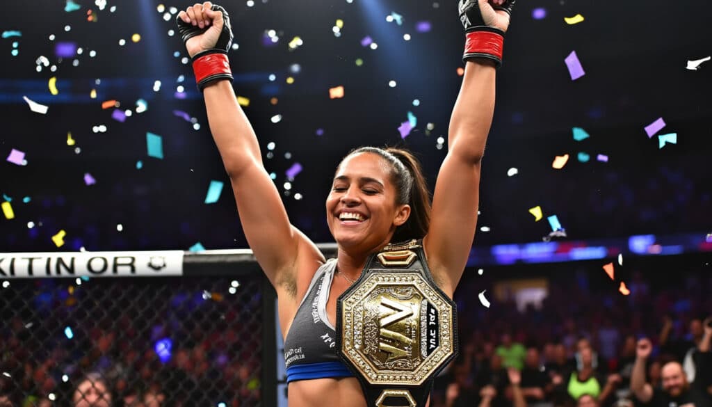 Qui est Julianna Peña ? Découvrez la championne des poids coqs féminins de l’UFC qui a créé la surprise face à une légende découvrez julianna peña, la championne des poids coqs féminins de l'ufc qui a choqué le monde en battant une légende du mma. plongez dans son parcours inspirant et ses exploits qui ont marqué l'histoire du sport.