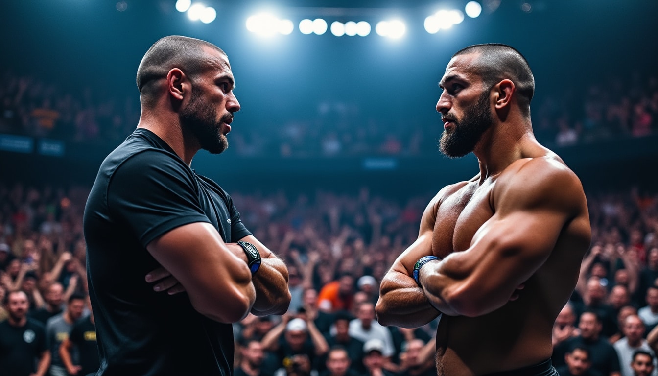 découvrez le pari hilarant entre quinton 'rampage' jackson et henry cejudo alors qu'ils se préparent à coacher des équipes rivales lors de l'ufl 6. ne manquez pas cette confrontation pleine de suspense et d'humour dans le monde des arts martiaux.