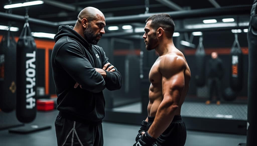 Un nouvel entraîneur pour Ilia Topuria à l’approche de l’UFC 317 découvrez le nouvel entraîneur d'ilia topuria à l'approche de l'ufc 317. plongez dans les détails de cette collaboration prometteuse et ses implications pour le parcours du combattant à l'ufc.