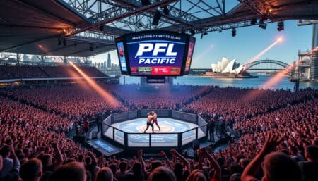 découvrez le tout nouveau tournoi du pfl, le pfl pacific, qui promet d'apporter le mma de classe mondiale en australie et nouvelle-zélande. ne manquez pas cette occasion unique de voir des combattants d'élite en action dans un cadre exceptionnel.