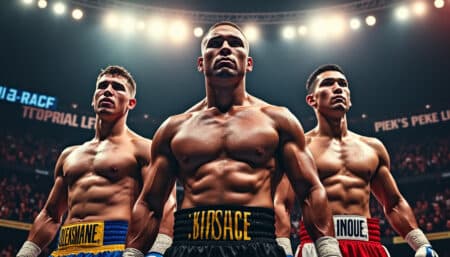 découvrez comment usyk, crawford et inoue affrontent leur destin en 2023 dans le monde de la boxe. plongez dans le temps des champions, où chaque combat peut décider de l'héritage de ces grands athlètes.