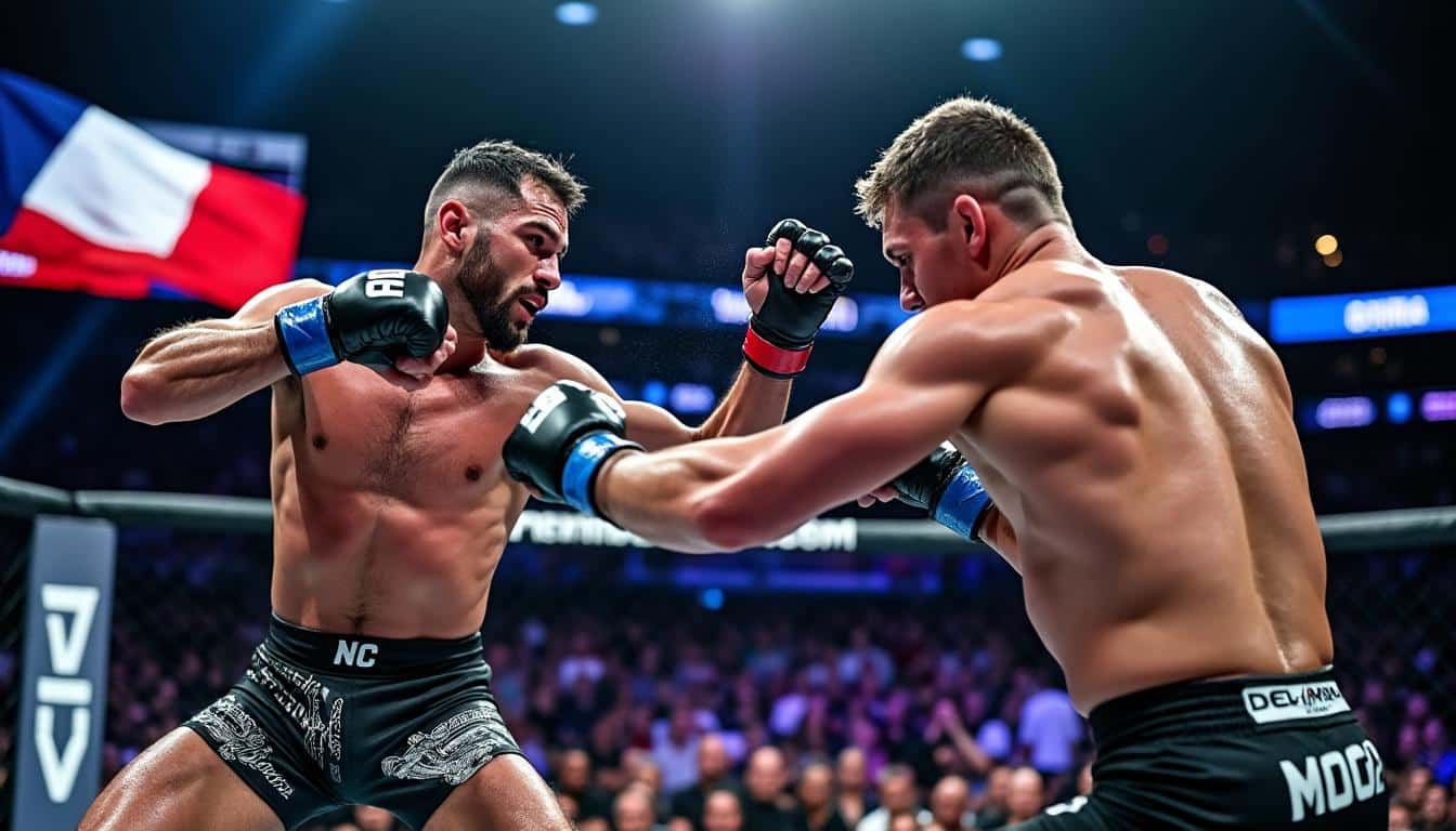découvrez l'anticipation autour du choc imminent entre benoît saint-denis et farès ziam, deux combattants français prometteurs. plongez dans l'analyse des enjeux de ce duel captivant qui promet de tenir en haleine les passionnés des arts martiaux.