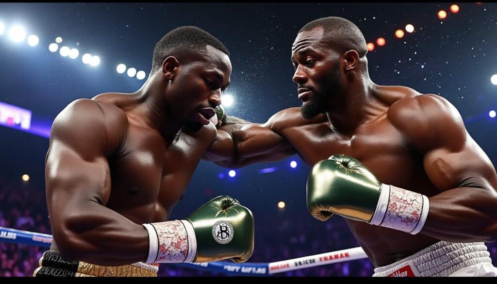 Deontay Wilder démontre sa puissance en battant Tyrell Anthony Herndon découvrez comment deontay wilder a une fois de plus prouvé sa puissance sur le ring en battant tyrell anthony herndon. un combat captivant qui met en lumière les compétences impressionnantes de wilder et sa domination dans le monde de la boxe.