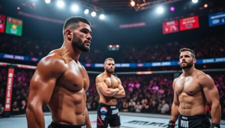 Ilia Topuria affirme que Jon Jones ne fuit pas Tom Aspinall dans une récente déclaration, ilia topuria défend jon jones, affirmant qu'il ne cherche pas à éviter tom aspinall. découvrez les détails de cette affirmation et le contexte des commentaires de topuria sur la rivalité croissante dans l'ufc.