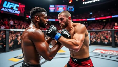 Israel Adesanya propose une retraite à ce combattant de l’UFC dans cette interview exclusive, israel adesanya propose une retraite à un combattant de l'ufc, soutenant une vision nouvelle pour sa carrière. découvrez les raisons derrière cette offre inattendue et les impacts potentiels sur l'avenir du combattant dans le monde des arts martiaux mixtes.