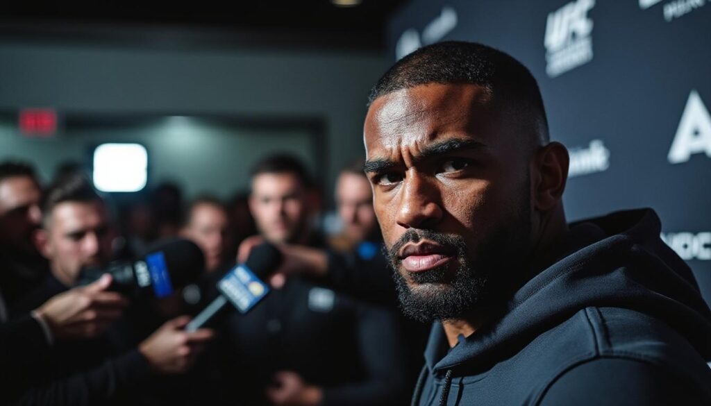 découvrez la réaction de joaquin buckley après sa défaite face à kamaru usman. dans cette interview exclusive, buckley partage ses réflexions sur le combat, ses préparations et ses perspectives d'avenir dans l'ufc.