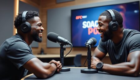 Joaquin Buckley taquine Kamaru Usman dans l’épisode de son podcast dans cet épisode captivant de son podcast, joaquin buckley taquine avec humour et esprit kamaru usman, offrant aux fans un aperçu divertissant des coulisses du mma. ne manquez pas cette conversation pleine de surprises et d'anecdotes sur les rivalités et la camaraderie dans le monde du sport.