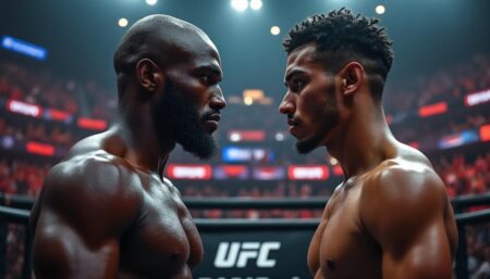 Kamaru Usman confronté à une jeune star prometteuse de sa catégorie découvrez le combat captivant entre kamaru usman, l'ancien champion welterweight, et une jeune étoile émergente de la division. une confrontation qui promet d'être riche en intensité et en talent, alors que usman défend son héritage face à la nouvelle génération.