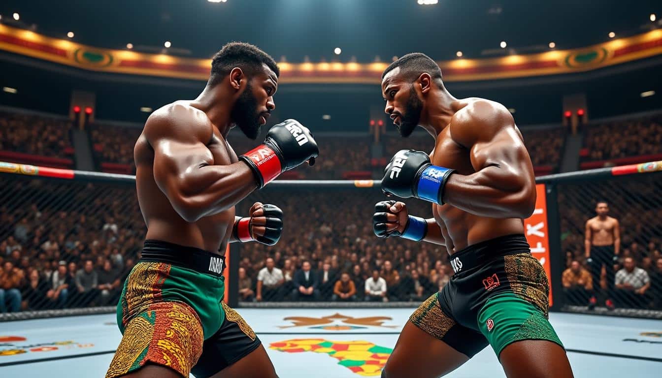 découvrez l'ambition de kamaru usman, qui rêve d'un combat épique dans l'ufc en afrique contre dricus du plessis. plongez dans l'univers du mma et la passion de ces combattants pour leur continent natal.