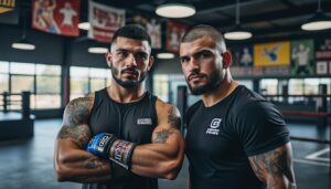 khabib nurmagomedov projette d'élargir sa salle de sport en collaboration avec son coéquipier star invaincu de la pfl, dans le but d'honorer l'héritage de son père. découvrez les ambitions et les valeurs qui animent ces champions du mma.
