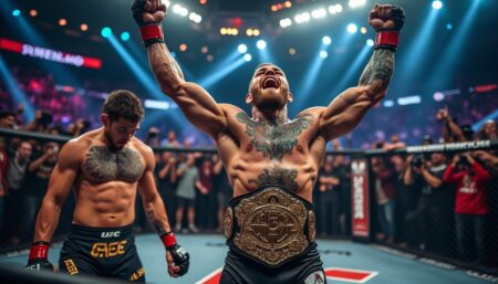 Le victim de KO de Conor McGregor rebondit avec brio en remportant un combat de titre contre un espoir de la catégorie découvrez comment le victim de ko de conor mcgregor a su retrouver sa force et son courage, en s'imposant avec brio lors d'un combat de titre contre un prometteur espoir de la catégorie. un retournement de situation inspirant à ne pas manquer !