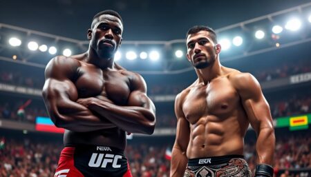 Prédictions du staff de l’UFC Baku : Jamahal Hill attendu victorieux, un combattant local à surveiller et d’autres pronostics découvrez les prédictions fascinantes du staff de l'ufc baku, où jamahal hill est pressenti comme le grand favori. ne manquez pas de surveiller un combattant local prometteur et explorez d'autres pronostics captivants pour cet événement incontournable.