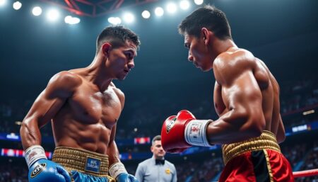 Sebastian Fundora : le match revanche contre Tim Tszyu, l’affrontement du jour découvrez tout sur le tant attendu match revanche entre sebastian fundora et tim tszyu. qui sortira vainqueur de cet affrontement spectaculaire ? analyse, prévisions et temps forts d'un duel au sommet.