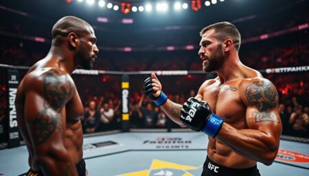 découvrez les déclarations percutantes de tom aspinall alors qu'il défie jon jones et évoque sa possible retraite du mma. plongez au cœur de l'actualité des arts martiaux mixtes et des tensions entre ces deux combattants emblématiques.