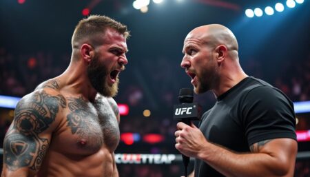 découvrez les réactions d'un combattant de l'ufc face aux commentaires controversés de joe rogan. une analyse percutante qui met en lumière les tensions entre des figures emblématiques du sport et les implications de leurs déclarations.