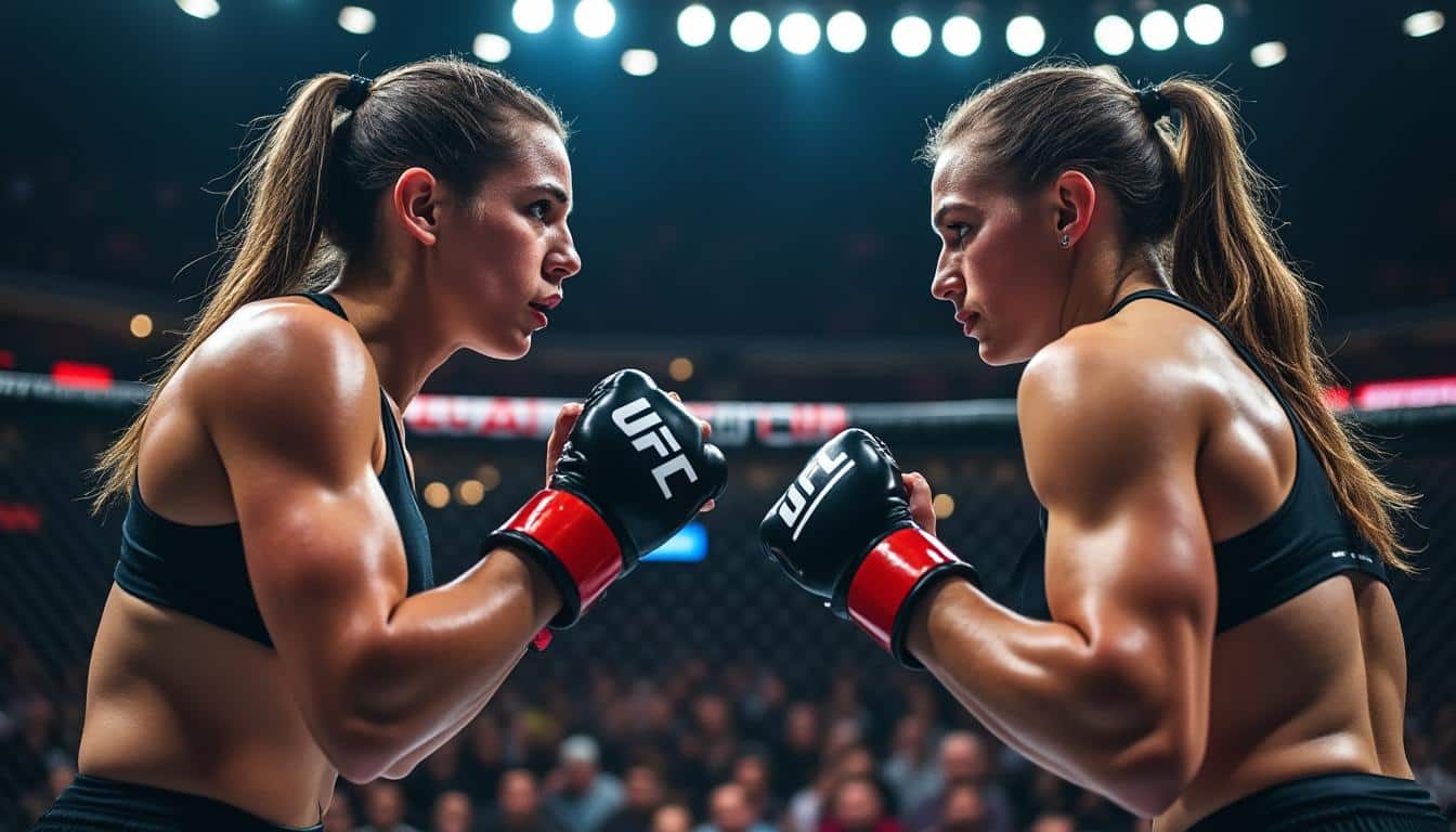 plongez au cœur de l'affrontement épique entre amanda nunes et kayla harrison, que la légende de l'ufc qualifie comme le plus grand combat féminin depuis le spectaculaire knock-out de nunes en seulement 48 secondes. découvrez les enjeux, les rivalités et la passion qui entourent cet événement marquant dans l'histoire des arts martiaux mixtes.