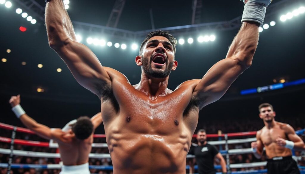 Analyse des statistiques CompuBox : Hamzah Sheeraz met fin au combat contre Edgar Berlanga au cinquième round par TKO découvrez l'analyse approfondie des statistiques compubox du combat épique entre hamzah sheeraz et edgar berlanga, où sheeraz a triomphé par tko au cinquième round. plongez dans les détails des performances et des coups décisifs qui ont marqué cette rencontre mémorable.