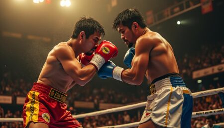 revivez les moments mémorables du combat épique entre manny pacquiao et mario barrios, un affrontement qui évoque des souvenirs de jours meilleurs. découvrez comment le passage du temps influence ces légendes de la boxe et la magie des souvenirs sportifs.