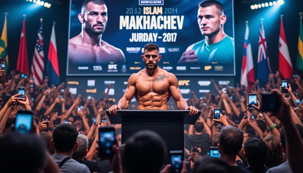 Islam Makhachev annonce la date et le lieu de son retour sur le ring islam makhachev a révélé la date et le lieu tant attendus de son prochain combat sur le ring. découvrez toutes les informations sur ce retour prometteur et les enjeux qui l'accompagnent. ne manquez pas cet événement incontournable pour les fans de mma !