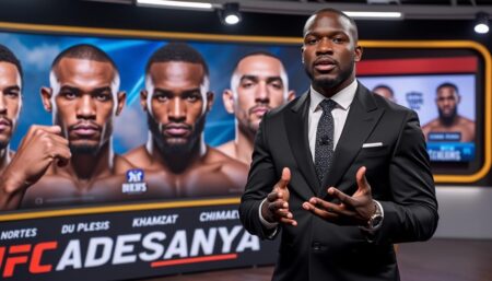 découvrez les prévisions d'israel adesanya concernant le tant attendu affrontement entre du plessis et chimaev. analyse, stratégies et attentes de l'ancienne star de l'ufc sur ce duel prometteur, qui pourrait redéfinir la scène des poids moyens.