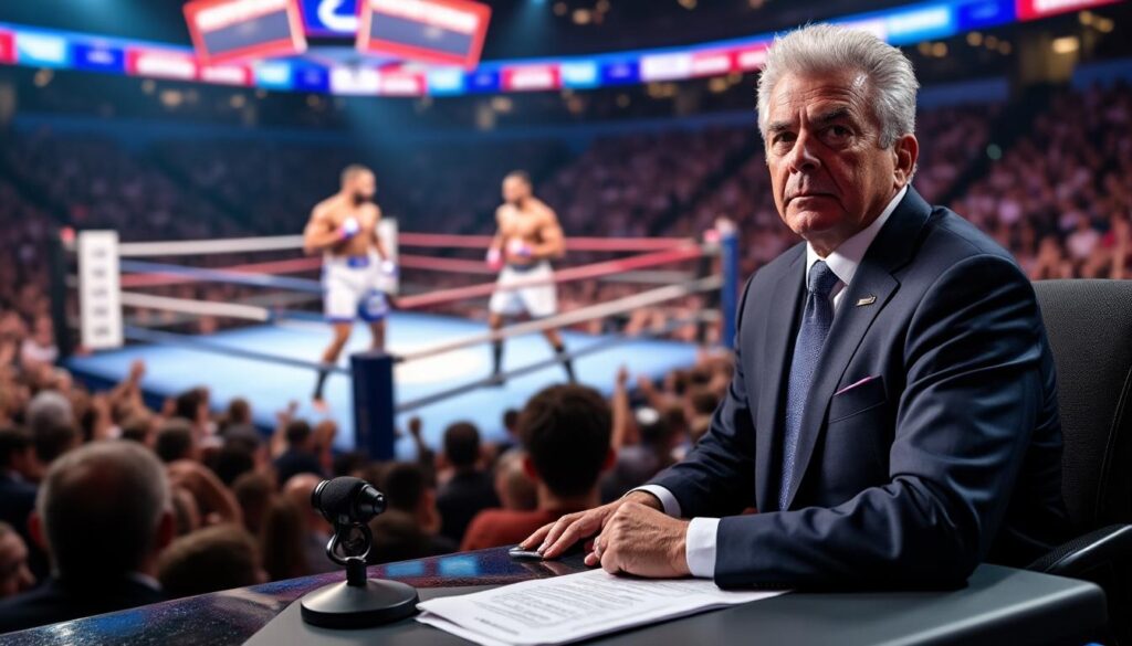 Jim Lampley sera le commentateur du combat Berlanga-Sheeraz à New York découvrez le retour tant attendu de jim lampley en tant que commentateur pour le combat palpitant entre berlanga et sheeraz à new york. ne manquez pas cet événement où passion et émotions seront au rendez-vous!