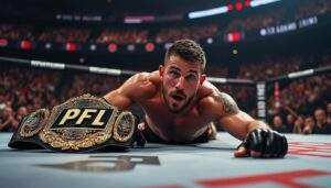 découvrez comment johnny eblen, invincible jusqu'à présent, a subi une surprenante défaite et a perdu sa ceinture pfl dans un combat inattendu. un retournement de situation qui a choqué les fans et redéfini le paysage des arts martiaux mixtes.