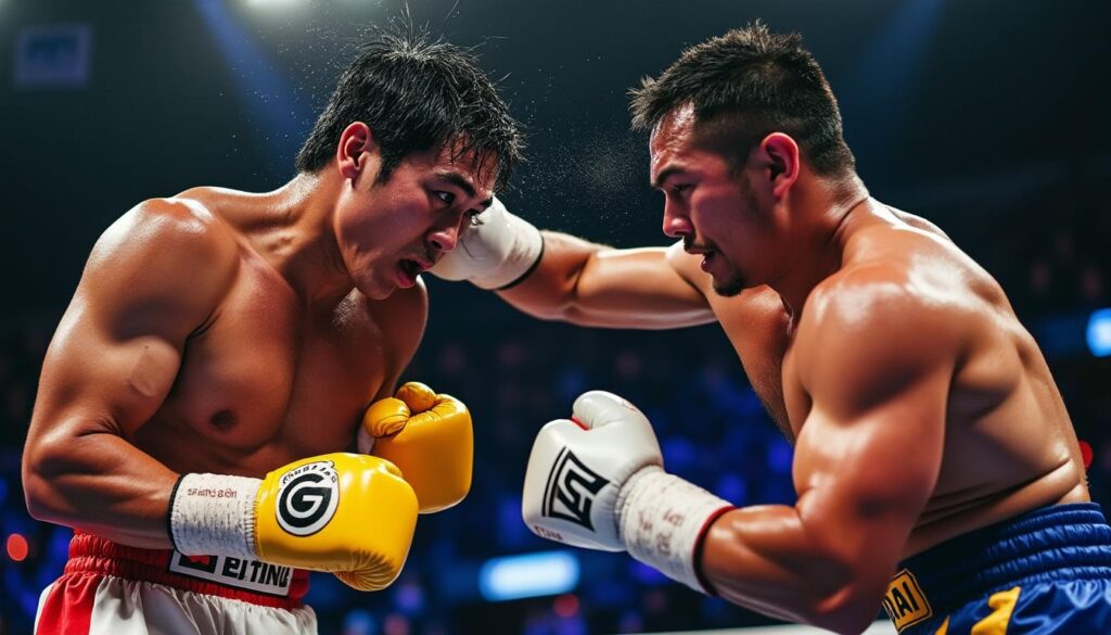 Kyosuke Takami domine et met fin au combat face à Erick Rosa au 10e round pour décrocher le titre WBA des poids 108 livres. kyosuke takami impose sa supériorité en battant erick rosa au 10e round, remportant ainsi le titre wba des poids légers de 108 livres. découvrez les moments forts de ce combat captivant et les performances impressionnantes de takami.
