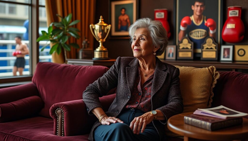 La maman des boxeurs Jackie Kallen se remémore son expérience sur The Contender découvrez l'incroyable parcours de jackie kallen, la maman des boxeurs, alors qu'elle partage ses souvenirs inoubliables de l'émission the contender. plongez dans l'univers de la boxe et les défis qu'elle a relevés aux côtés de talents prometteurs.