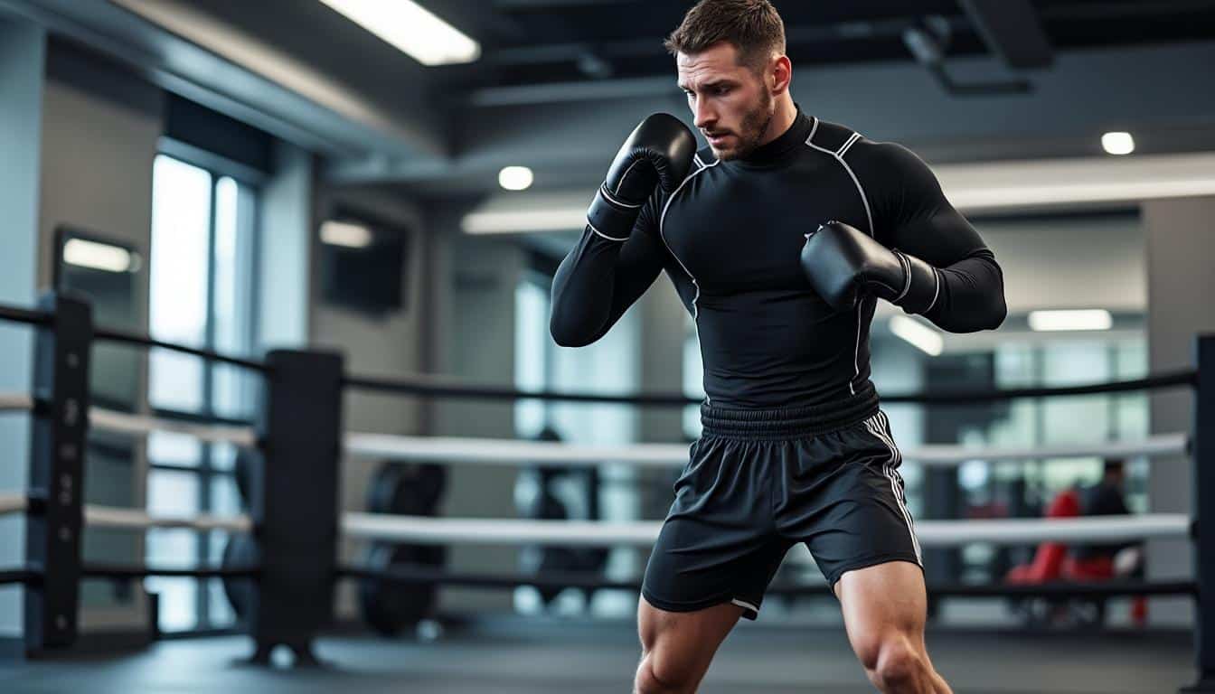 découvrez la tenue de boxe parfaite pour un entraînement confortable et efficace. alliant fonctionnalité et style, notre guide vous aide à choisir les meilleures options pour maximiser vos performances tout en vous assurant un confort optimal. ne laissez pas votre équipement vous ralentir, trouvez la tenue qui vous correspond!