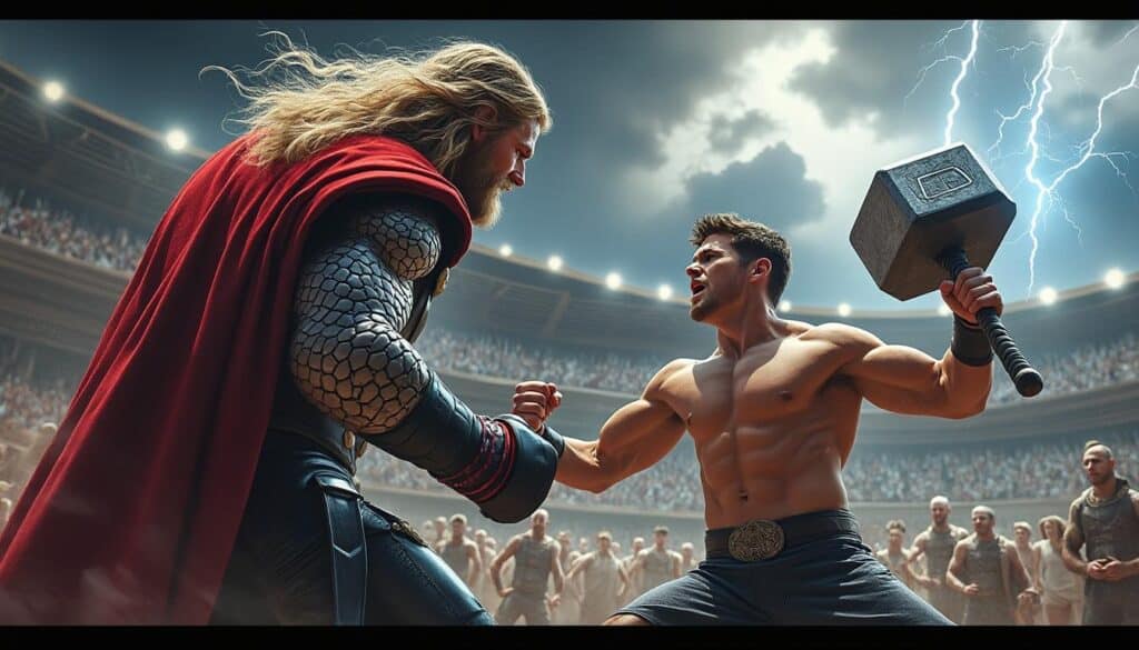 L’affrontement avec Thor : comment un prétendant en cruiserweight a défié le puissant colosse découvrez comment un intrépide prétendant en cruiserweight a osé défier thor, le colosse redouté, dans un affrontement épique. plongez au cœur de ce combat impressionnant rempli de stratégie et de courage.