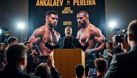 découvrez les détails de la revanche tant attendue entre ankalaev et pereira, annoncée par le manager du champion. un affrontement palpitant qui promet d'être riche en émotions et en suspense. ne manquez pas cet événement marquant du monde des combats !