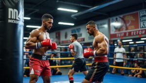 découvrez malik zinad en pleine action au gymnase de mcguigan, faisant équipe avec chris billam-smith et d'autres champions. plongez dans l'ambiance dynamique de leur entraînement et suivez leur parcours vers l'excellence sportive.