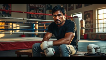 découvrez les révélations de manny pacquiao sur son parcours et ses réflexions concernant un éventuel retour sur le ring. dans cette interview exclusive, il partage ses pensées sur le combat, ses motivations et ce que signifie réellement pour lui la boxe.