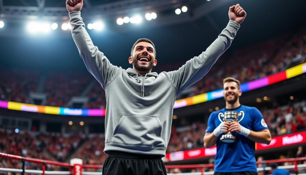 Michael Conlan se réjouit du succès de son ami et de son ‘éventuel’ rival Anto Cacace découvrez les réflexions de michael conlan sur le succès de son ami anto cacace, qui pourrait aussi devenir un rival sur le ring. une amitié sincère dans le monde de la boxe où la compétition se mêle à l'idée de soutien mutuel.