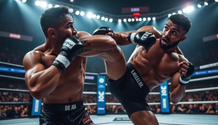 découvrez l'incroyable performance de patrick habirora lors de l'événement pfl à bruxelles, où il a réussi un ko spectaculaire grâce à un coup de pied de la tête, captivant ainsi tous les amateurs de combats. suivez les moments forts de ce match mémorable !