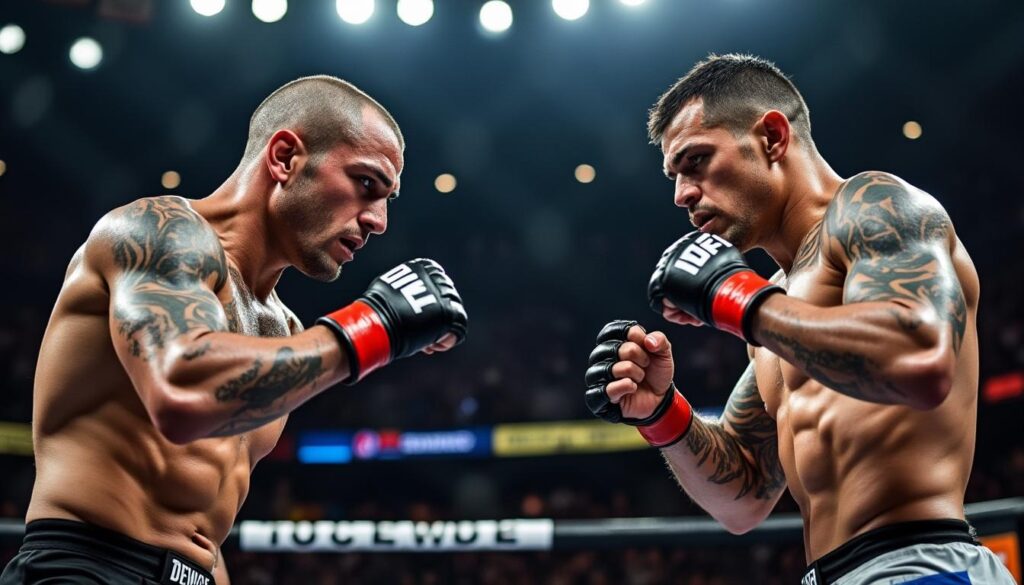 UFC 318 – Dustin Poirier échoue face à Max Holloway lors de son dernier combat découvrez les moments forts de l'ufc 318 où dustin poirier a affronté max holloway. revivez les actions du combat palpitant qui a conduit à la défaite de poirier, et plongez dans l'analyse des performances des deux combattants.