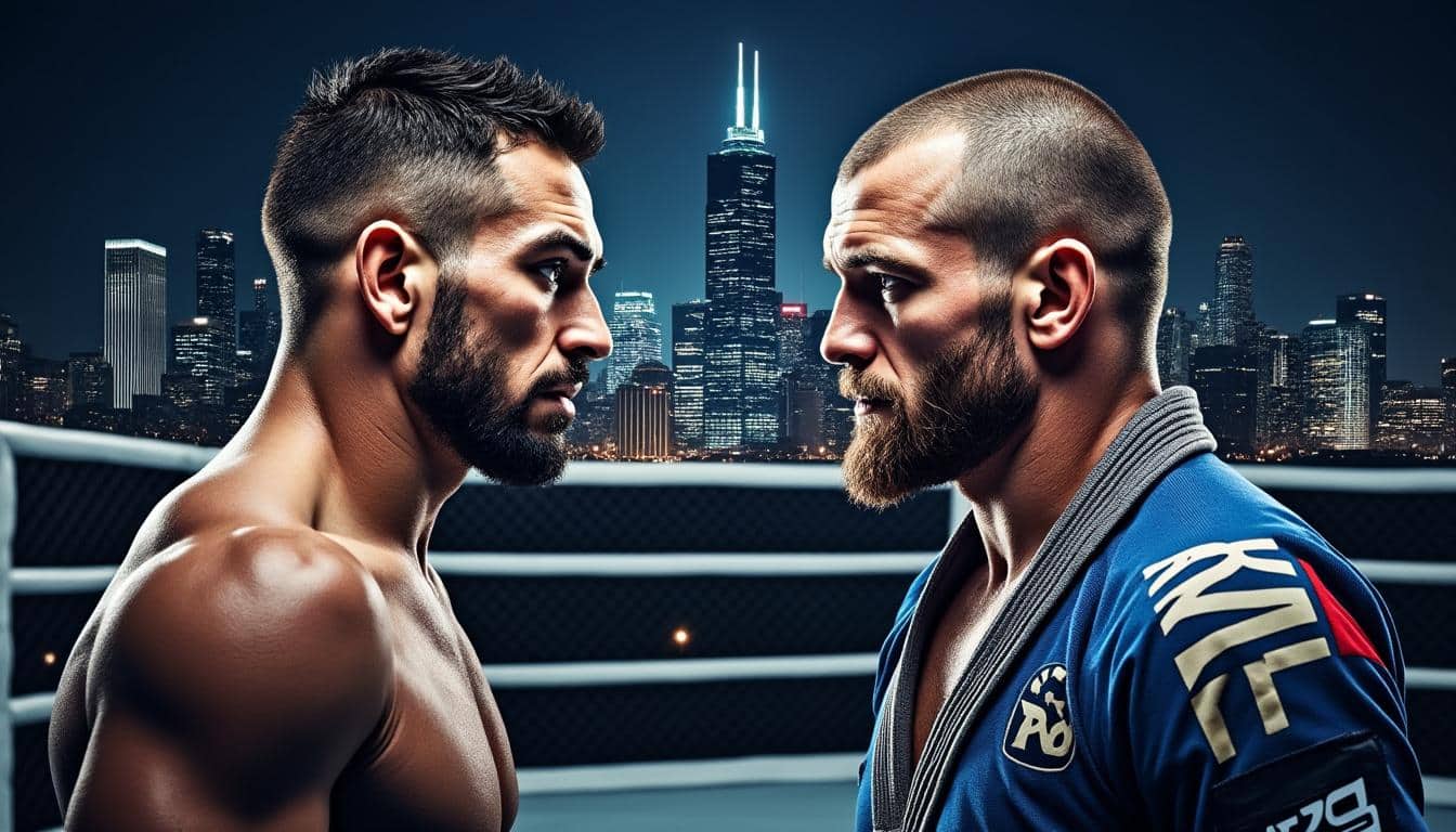 ne manquez pas le choc tant attendu à l'ufc 319 entre dricus du plessis et khamzat chimaev. découvrez les enjeux, les préparations et les attentes autour de cette rencontre explosive qui promet de redéfinir la hiérarchie de la division. soyez au cœur de l'action et vibrez avec les fans du monde entier !