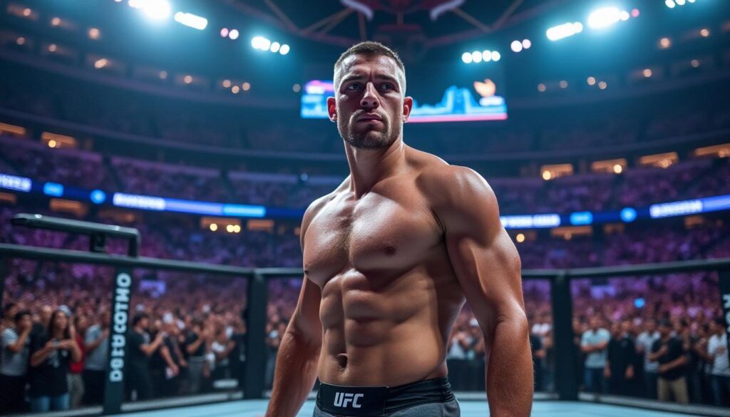 Un combattant vedette de l’UFC d’Abu Dhabi affirme qu’il est le seul capable de vaincre Merab Dvalishvili avant son grand dĂ©but dans la division dĂ©couvrez les dĂ©clarations audacieuses d'un combattant vedette de l'ufc d'abu dhabi, qui se considĂšre comme le seul capable de stopper la montĂ©e fulgurante de merab dvalishvili avant son entrĂ©e marquante dans la division. plongez dans les coulisses de cette rivalitĂ© prometteuse et analysez les enjeux d'un affrontement captivant.