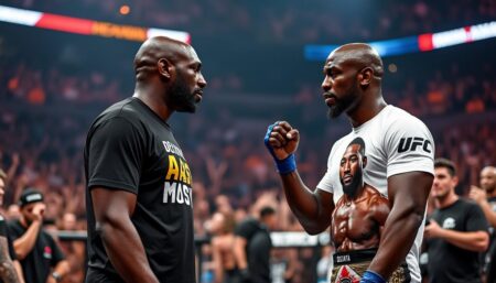 Un fan interpelle Adesanya pour qu’il malmène Jon Jones, mais se fait remettre à sa place découvrez l'interaction captivante entre un fan et israel adesanya, qui interpelle le combattant sur jon jones. cette rencontre prend une tournure inattendue lorsque le champion remet le fan à sa place, révélant ainsi les vérités du monde des arts martiaux. plongez dans cette histoire fascinante où la passion des fans rencontre la réalité du ring.