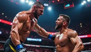 découvrez comment un membre du hall of fame de l'ufc prend sa revanche en faisant payer un célèbre lutteur professionnel pour venger la défaite d'un camarade légendaire. plongez au cœur d'un affrontement épique qui marquera l'histoire des arts martiaux mêlés.