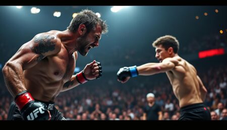 découvrez comment un vétéran de l'ufc, malgré son expérience, subit une série impressionnante de 10 défaites consécutives face à un espoir invaincu, qui a relevé le défi à seulement un jour de préavis. plongez dans les coulisses de ce combat saisissant et les enjeux qui l'entourent.