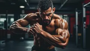 découvrez benoît saint-denis, combattant français de mma, qui révèle sa silhouette impressionnante en pleine préparation physique pour l'ufc paris. suivez son entraînement intensif et son évolution avant l'événement attendu.