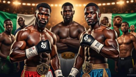 Brandon Glanton et Rocky Fielding en tête d’affiche au Nigeria avec Richard Commey et Dan Azeez brandon glanton et rocky fielding en tête d'affiche au nigeria, aux côtés de richard commey et dan azeez, pour un événement de boxe exceptionnel qui promet des combats intenses et inédits.