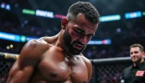 découvrez les mots touchants de charles oliveira alors qu'il partage son profond regret après avoir subi un ko. une réflexion sur l'échec et l'humilité dans le monde de la compétition.