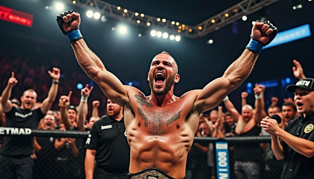 revivez la performance impressionnante de chuck liddell, qui a remporté une victoire en seulement 95 secondes. malgré ce succès rapide, découvrez pourquoi aucun titre ne lui était promis à l’issue du combat.