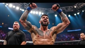 découvrez comment dillon danis, après six ans loin de la cage, signe un retour spectaculaire en mma en remportant son combat en seulement 15 secondes et défie aussitôt la légende de la force eddie hall. un nouveau choc s'annonce !