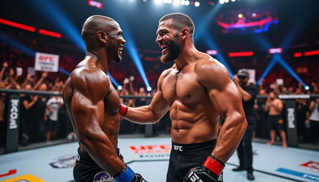 découvrez comment dricus du plessis a salué khamzat chimaev suite à sa victoire impressionnante à l'ufc 319, soulignant respect et esprit sportif après un combat mémorable.